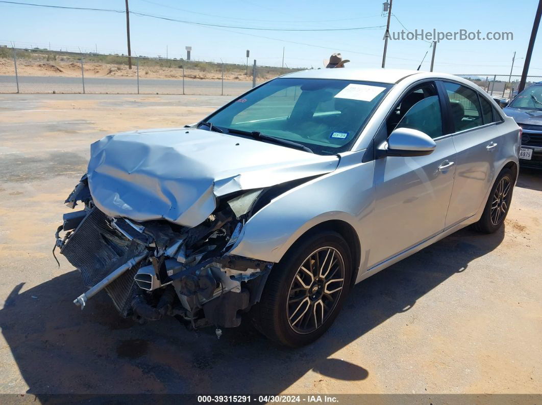 2014 Chevrolet Cruze 2lt Auto Silver vin: 1G1PE5SB0E7406122