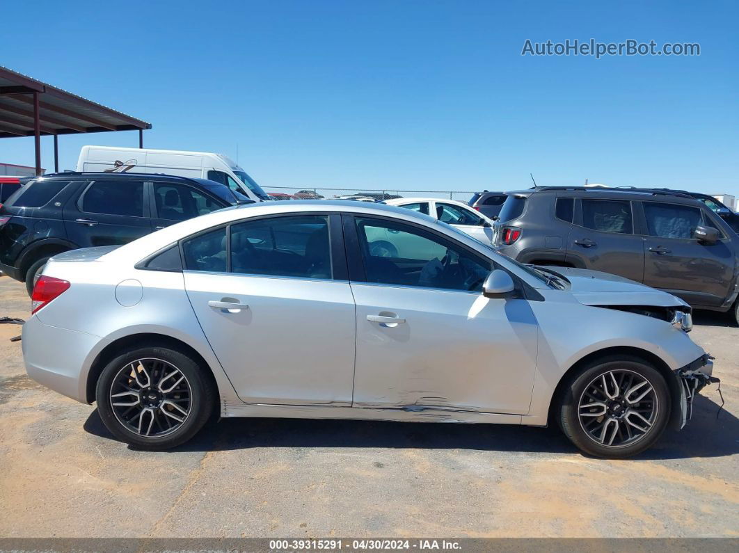 2014 Chevrolet Cruze 2lt Auto Silver vin: 1G1PE5SB0E7406122