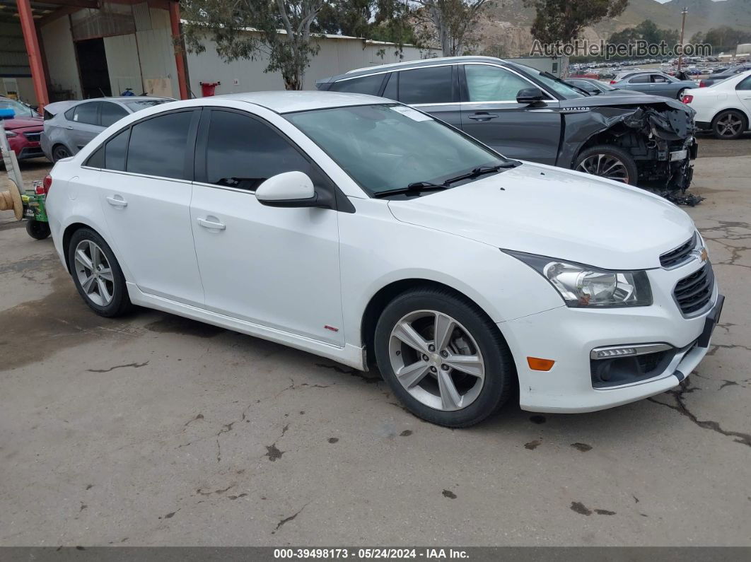 2015 Chevrolet Cruze 2lt Auto White vin: 1G1PE5SB0F7118909