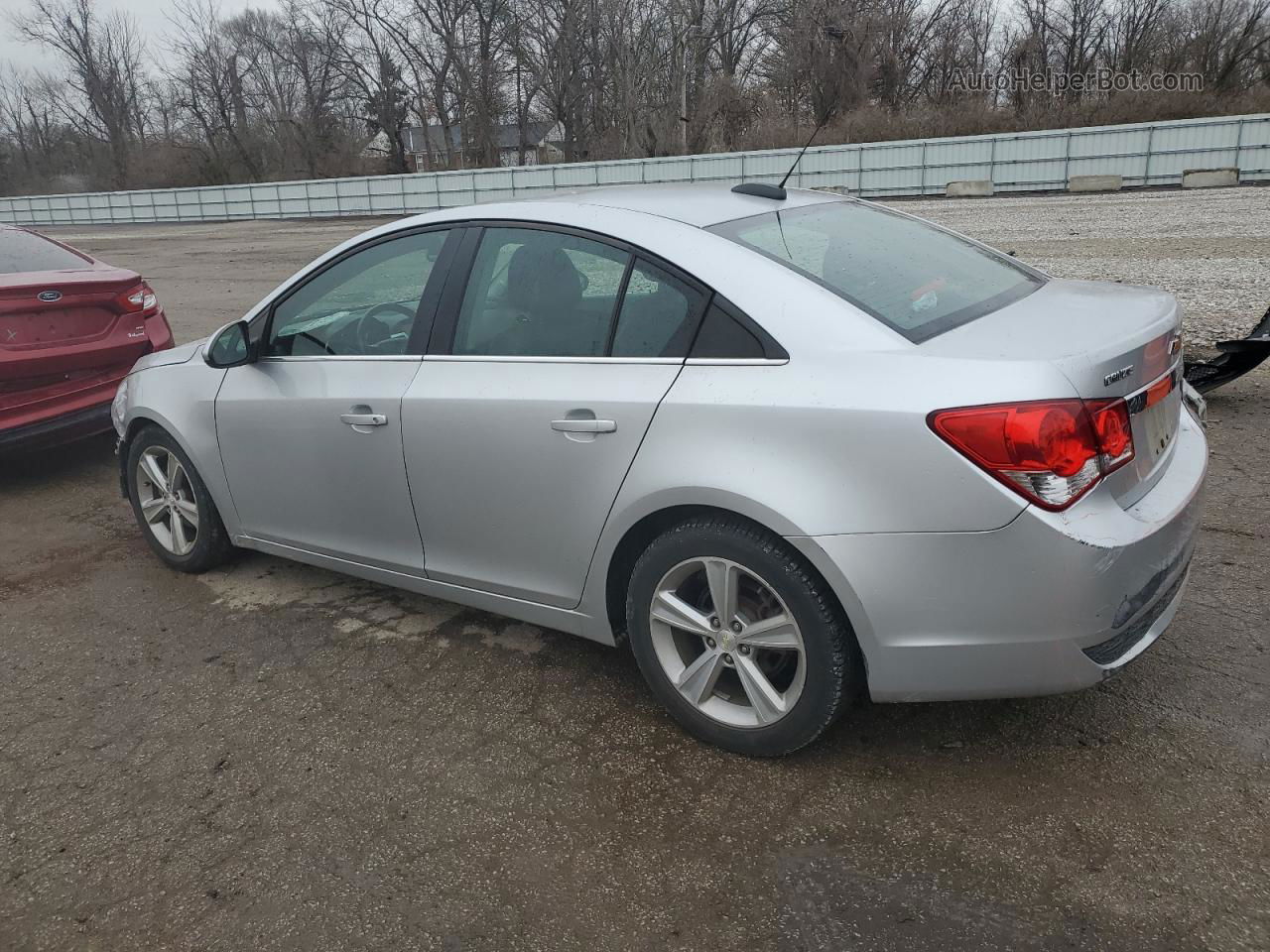 2015 Chevrolet Cruze Lt Silver vin: 1G1PE5SB0F7225331