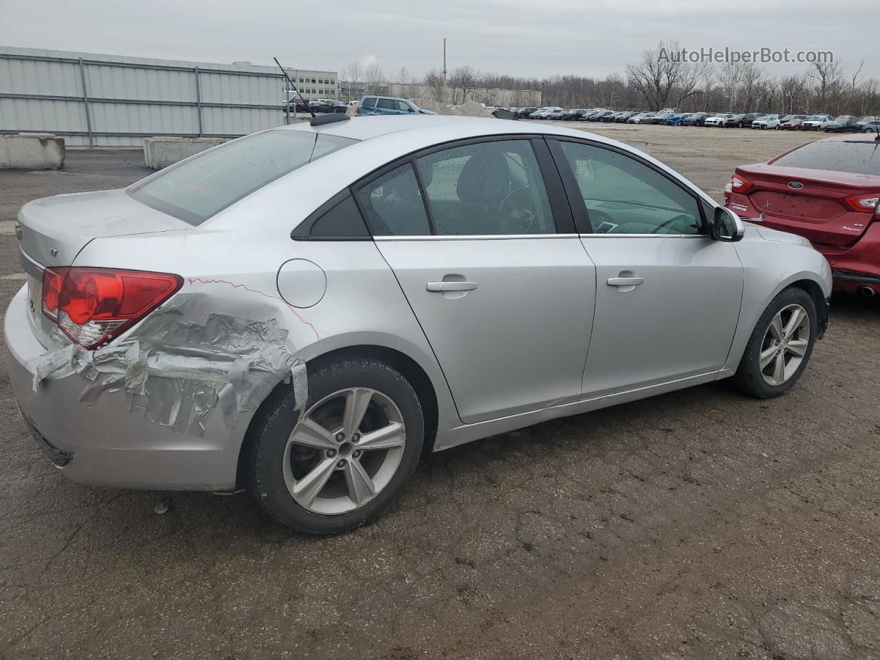 2015 Chevrolet Cruze Lt Silver vin: 1G1PE5SB0F7225331