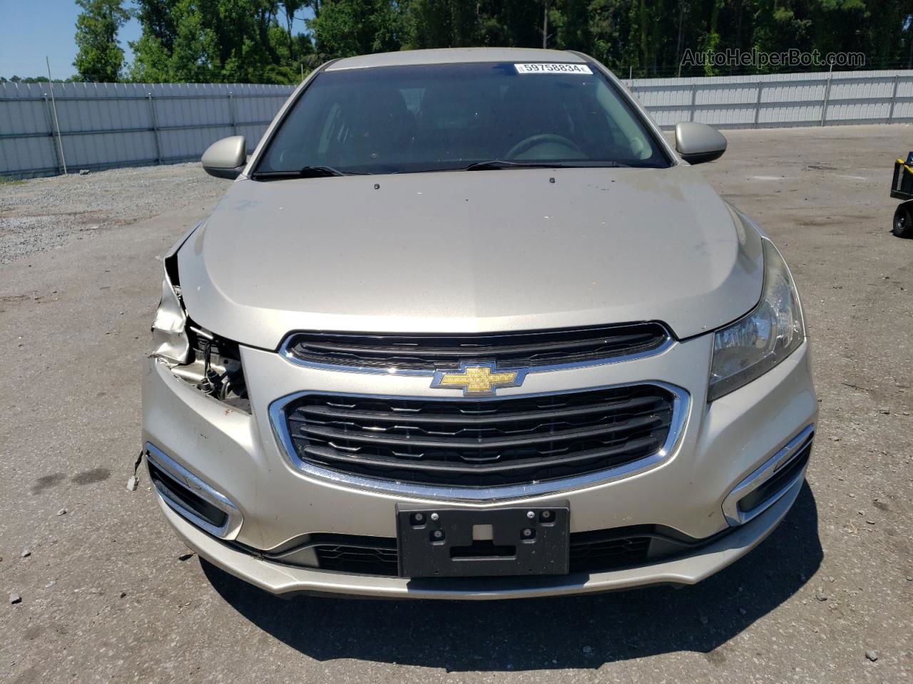 2016 Chevrolet Cruze Limited Lt Золотой vin: 1G1PE5SB0G7118572