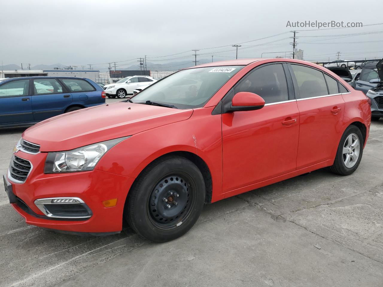 2016 Chevrolet Cruze Limited Lt Красный vin: 1G1PE5SB0G7123917