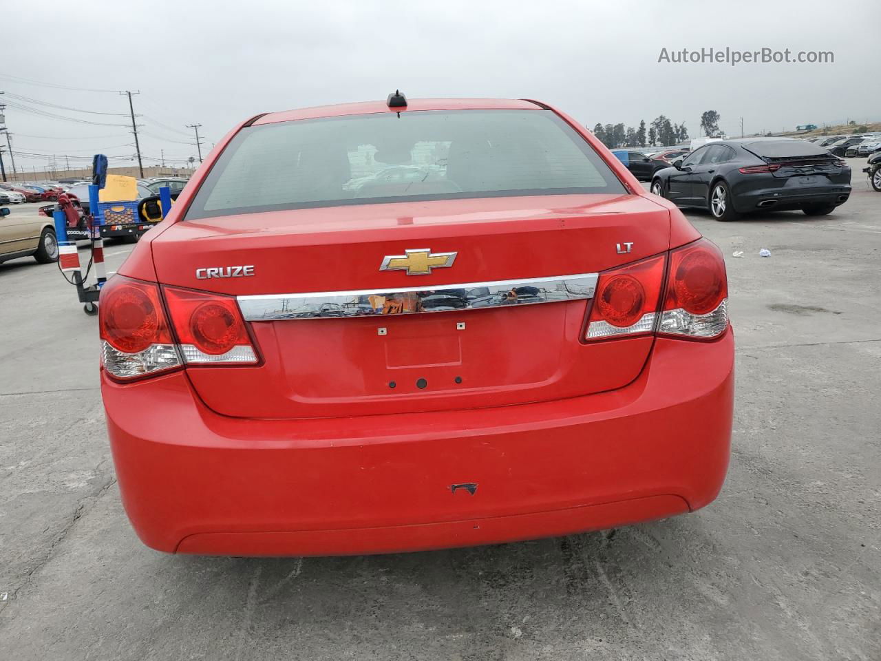 2016 Chevrolet Cruze Limited Lt Красный vin: 1G1PE5SB0G7123917