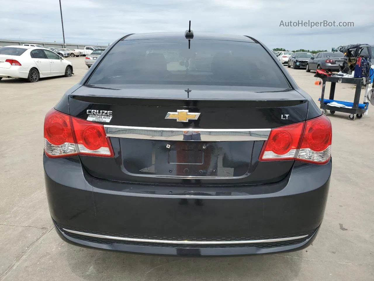 2016 Chevrolet Cruze Limited Lt Черный vin: 1G1PE5SB0G7135811