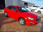 2016 Chevrolet Cruze Limited Lt Red vin: 1G1PE5SB0G7138630