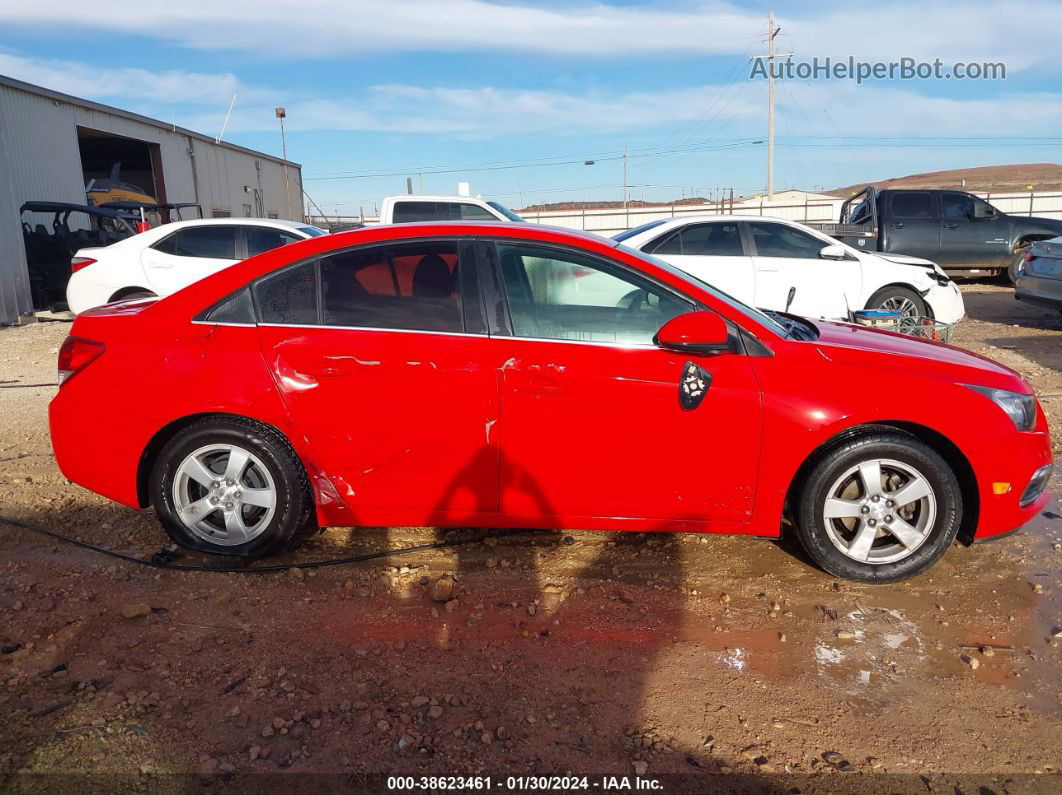 2016 Chevrolet Cruze Limited Lt Red vin: 1G1PE5SB0G7138630