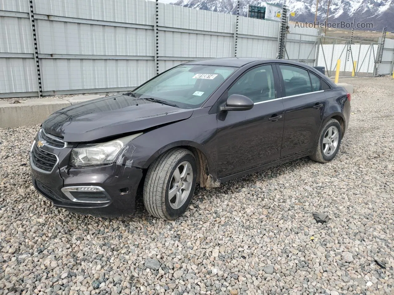 2016 Chevrolet Cruze Limited Lt Gray vin: 1G1PE5SB0G7193546