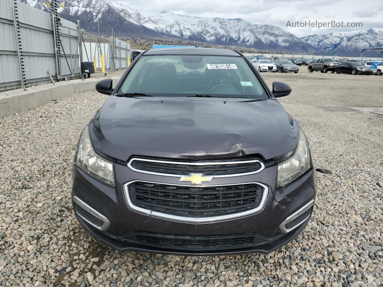 2016 Chevrolet Cruze Limited Lt Gray vin: 1G1PE5SB0G7193546