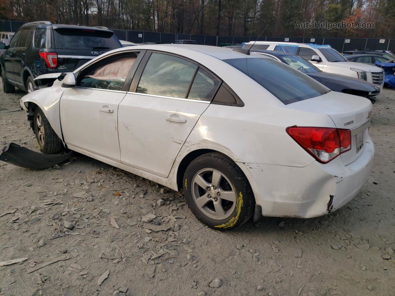 2016 Chevrolet Cruze Limited Lt White vin: 1G1PE5SB0G7198455