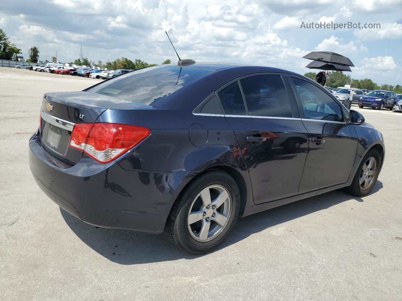 2016 Chevrolet Cruze Limited Lt Синий vin: 1G1PE5SB0G7201757