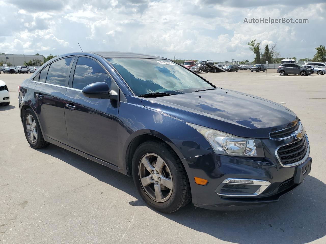 2016 Chevrolet Cruze Limited Lt Синий vin: 1G1PE5SB0G7201757