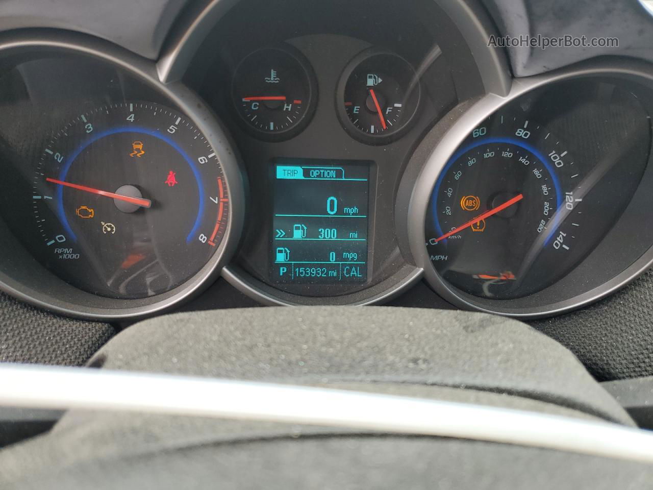 2016 Chevrolet Cruze Limited Lt Угольный vin: 1G1PE5SB0G7203198