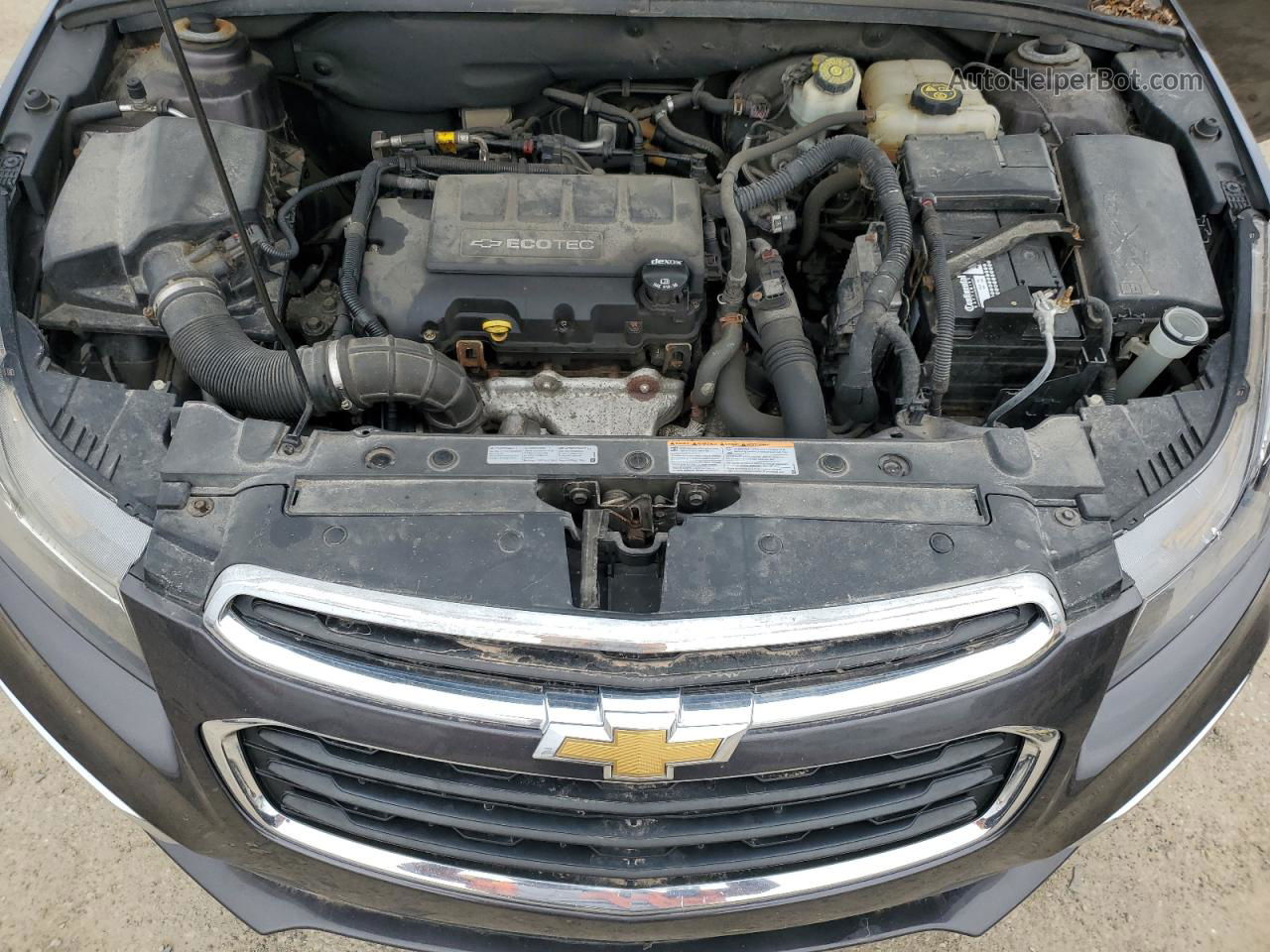 2016 Chevrolet Cruze Limited Lt Угольный vin: 1G1PE5SB0G7203198