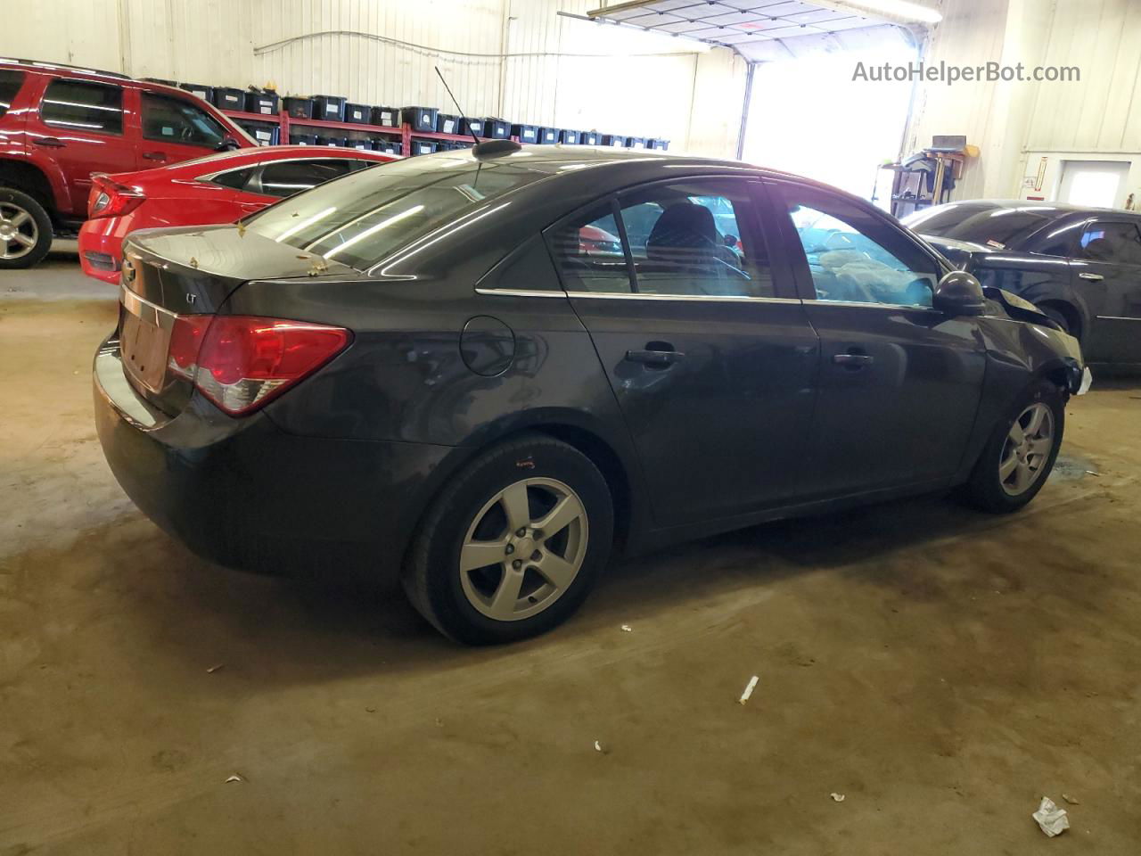 2016 Chevrolet Cruze Limited Lt Charcoal vin: 1G1PE5SB0G7207218