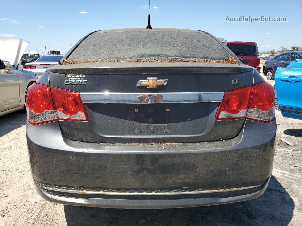 2013 Chevrolet Cruze Lt Угольный vin: 1G1PE5SB1D7139748