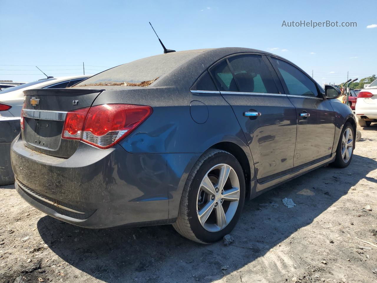 2013 Chevrolet Cruze Lt Charcoal vin: 1G1PE5SB1D7139748