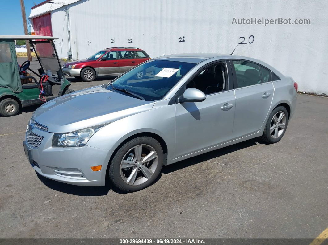 2013 Chevrolet Cruze 2lt Auto Silver vin: 1G1PE5SB1D7221950