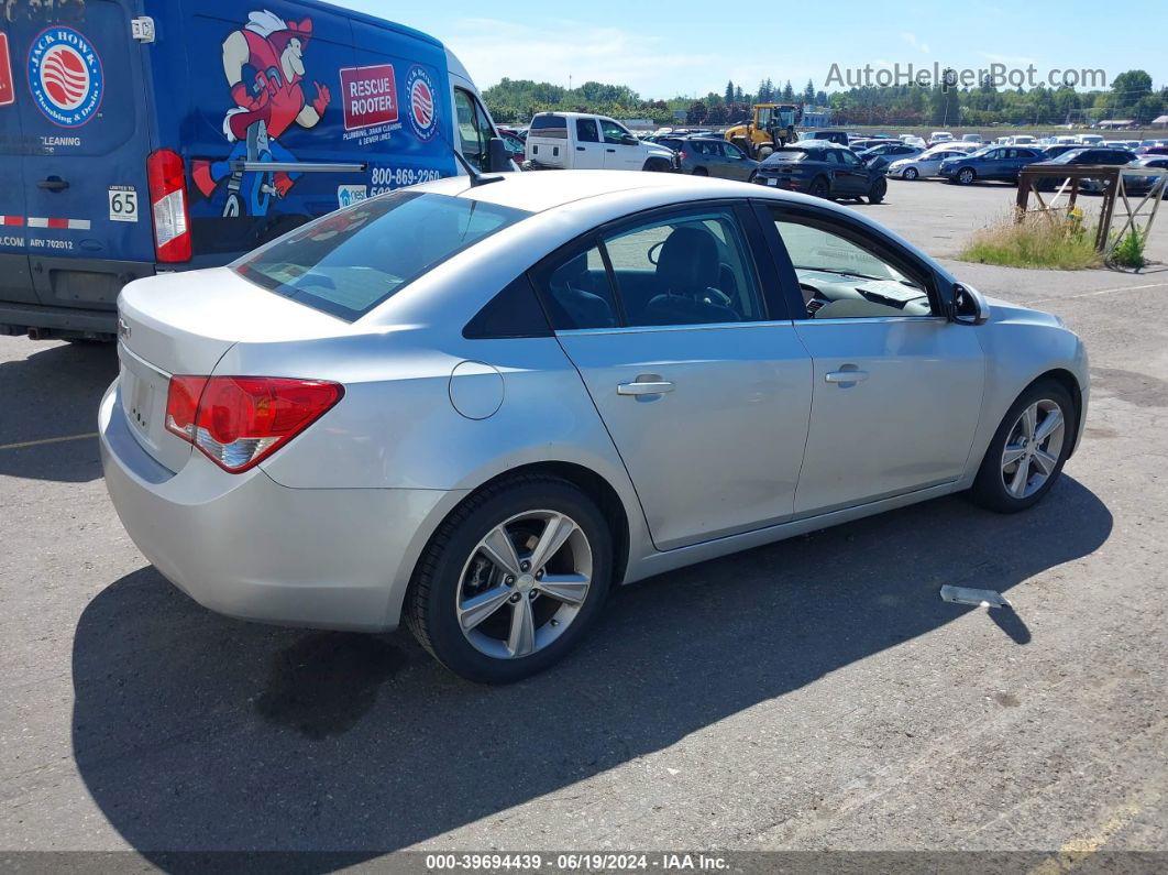 2013 Chevrolet Cruze 2lt Auto Silver vin: 1G1PE5SB1D7221950