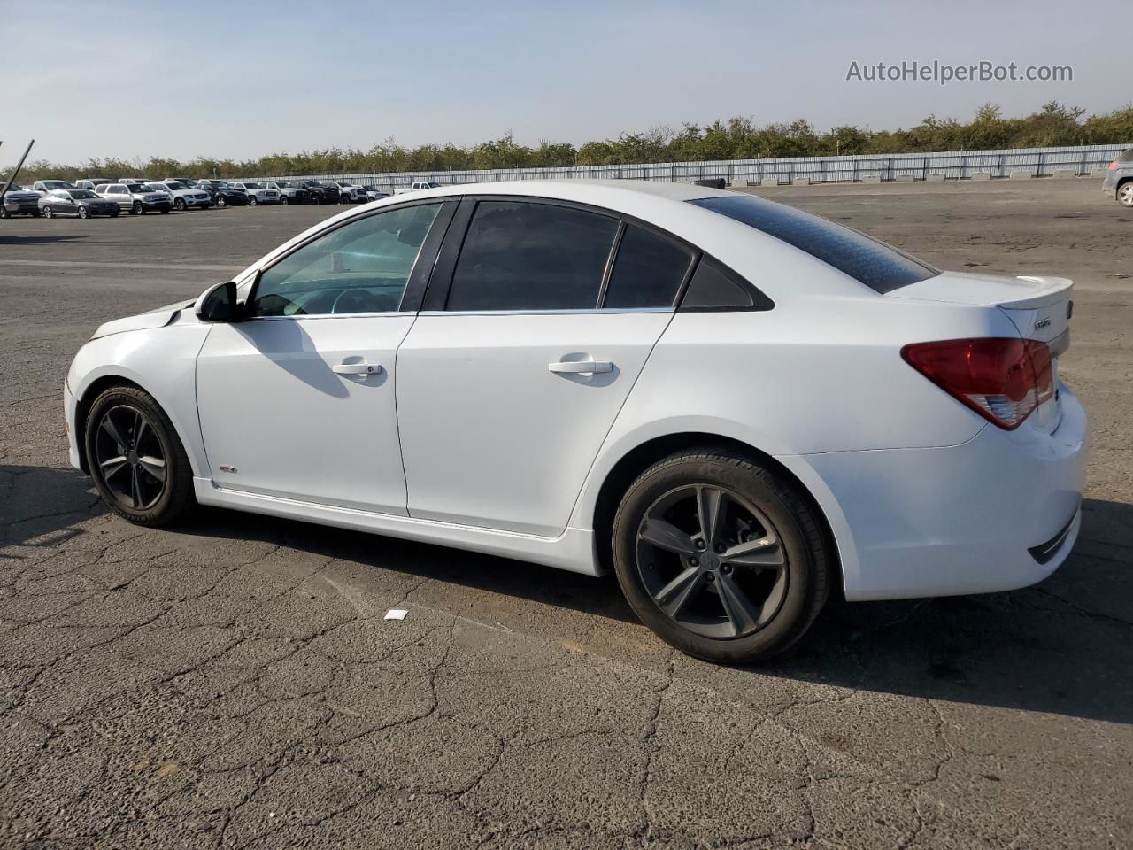 2014 Chevrolet Cruze Lt White vin: 1G1PE5SB1E7219374