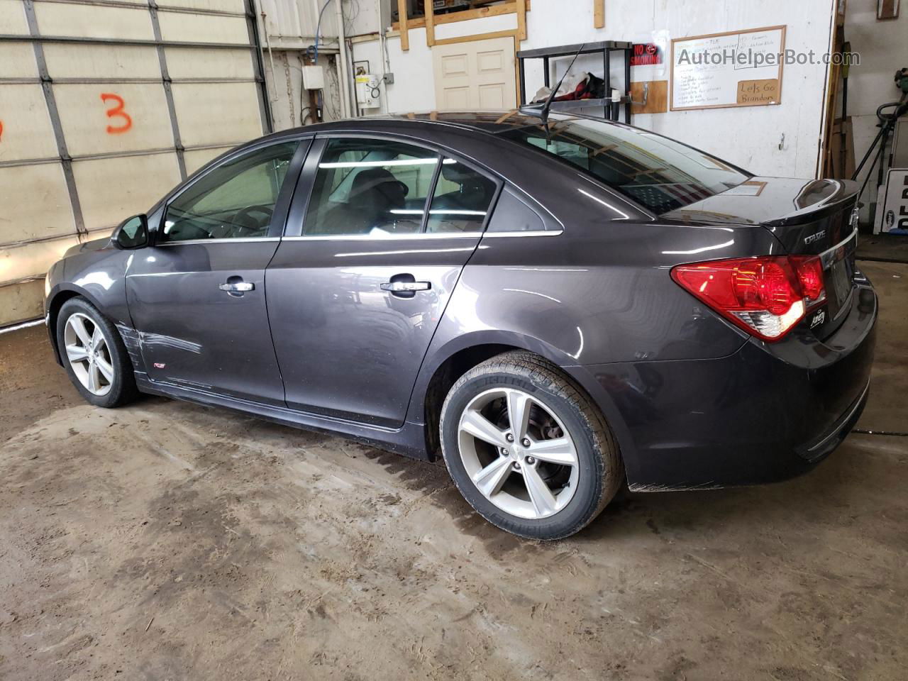 2014 Chevrolet Cruze Lt Black vin: 1G1PE5SB1E7241570