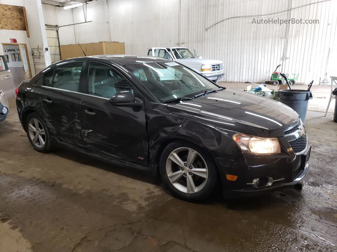 2014 Chevrolet Cruze Lt Black vin: 1G1PE5SB1E7241570