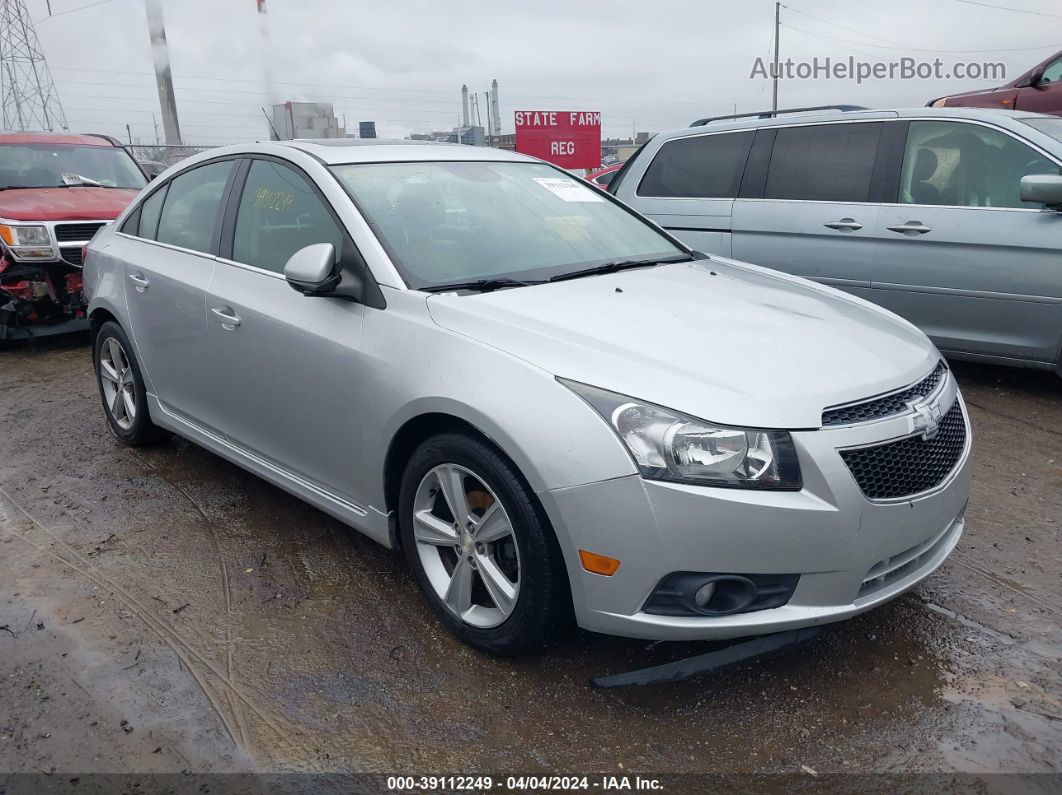 2014 Chevrolet Cruze 2lt Auto Silver vin: 1G1PE5SB1E7274200