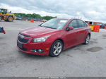 2014 Chevrolet Cruze 2lt Auto Maroon vin: 1G1PE5SB1E7362017