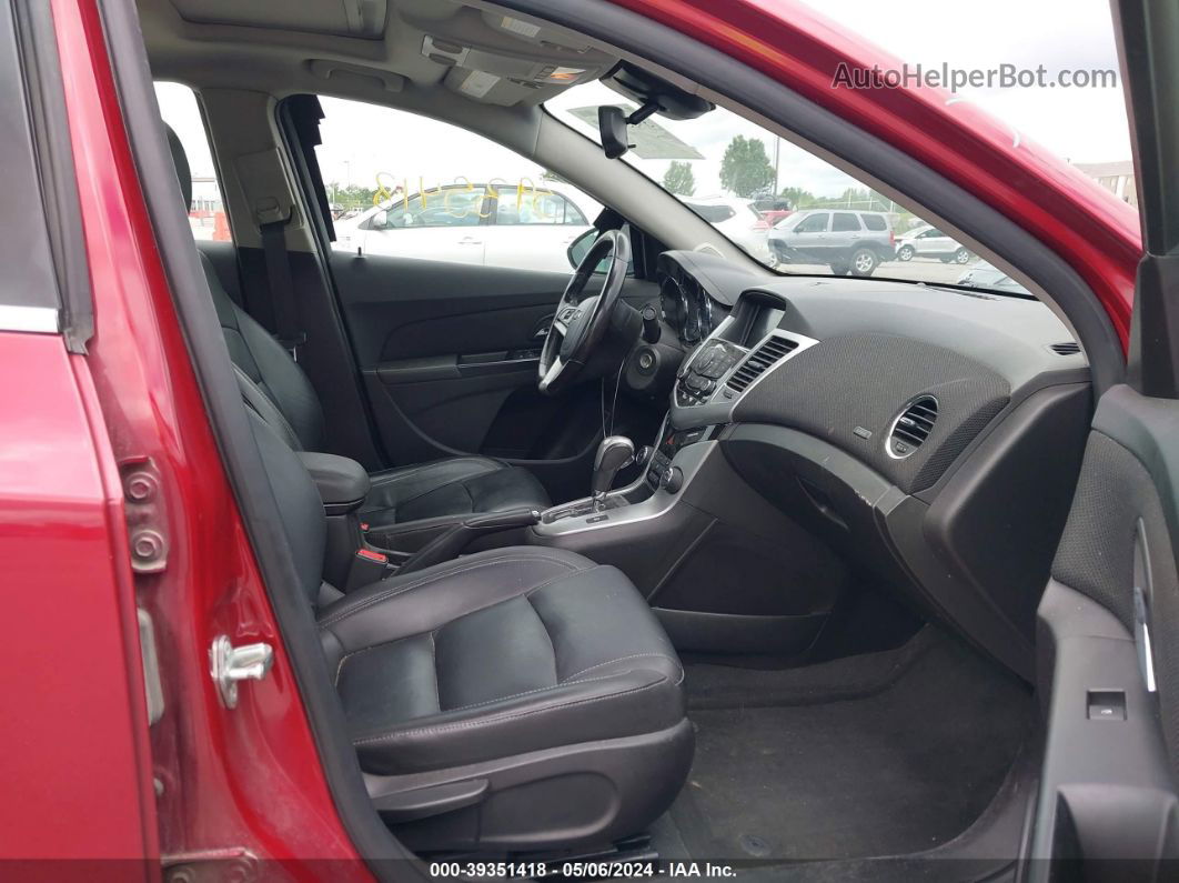 2014 Chevrolet Cruze 2lt Auto Maroon vin: 1G1PE5SB1E7362017
