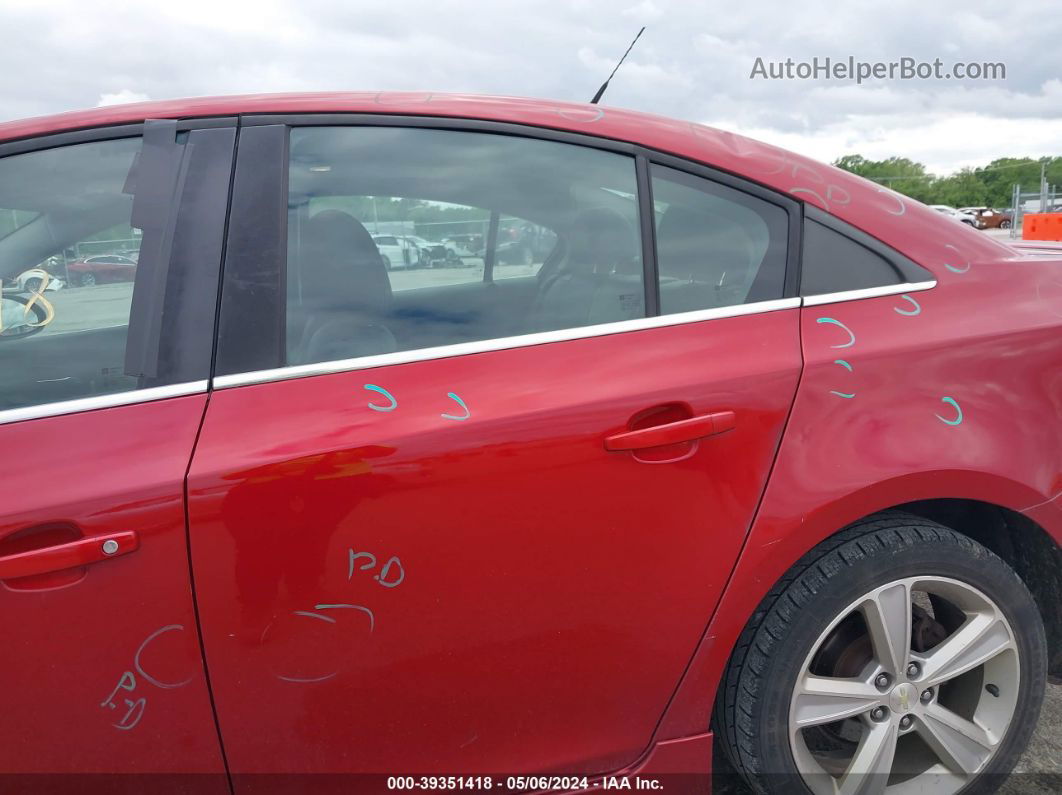 2014 Chevrolet Cruze 2lt Auto Maroon vin: 1G1PE5SB1E7362017