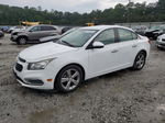 2015 Chevrolet Cruze Lt White vin: 1G1PE5SB1F7201541