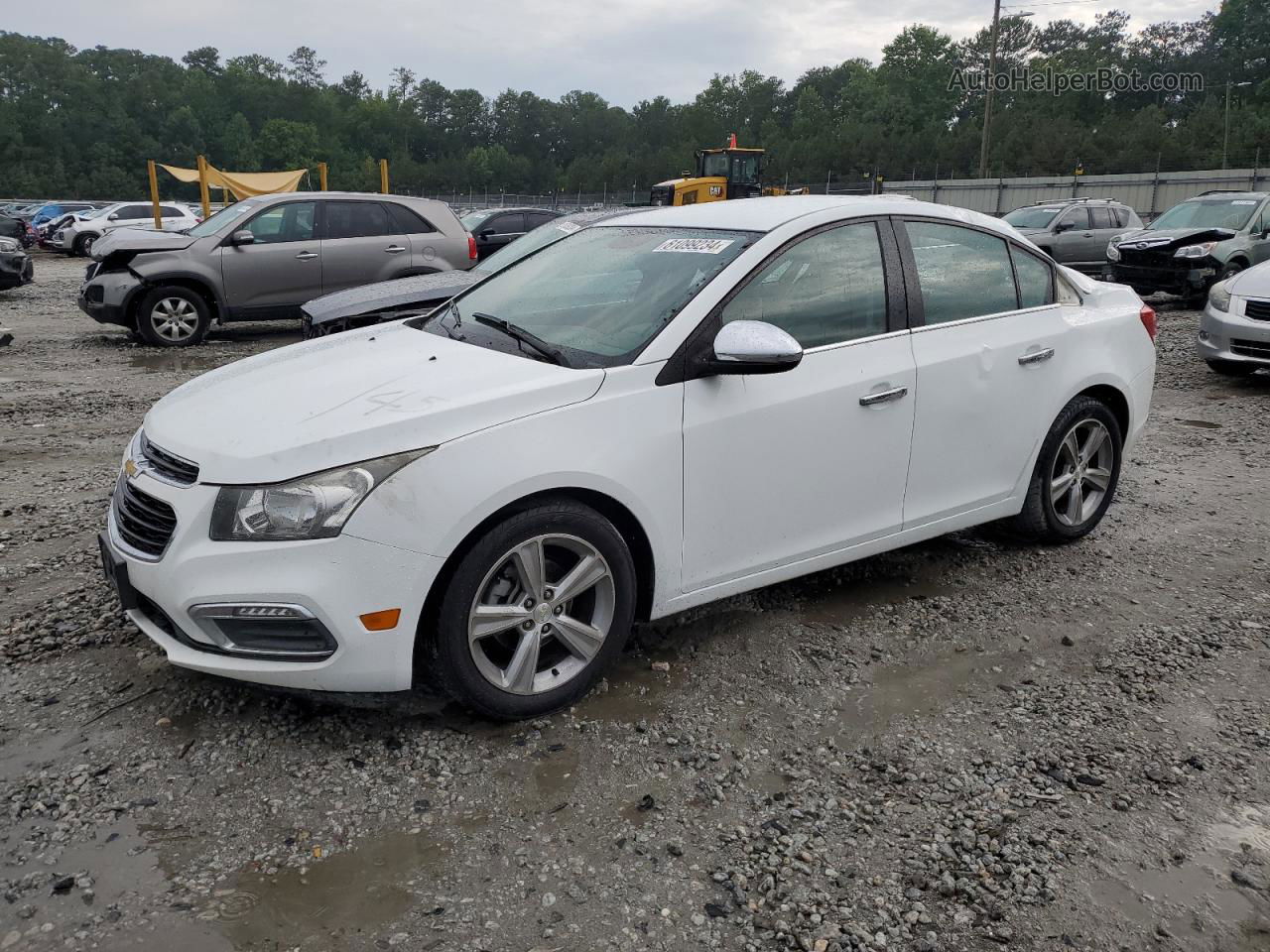 2015 Chevrolet Cruze Lt Белый vin: 1G1PE5SB1F7201541