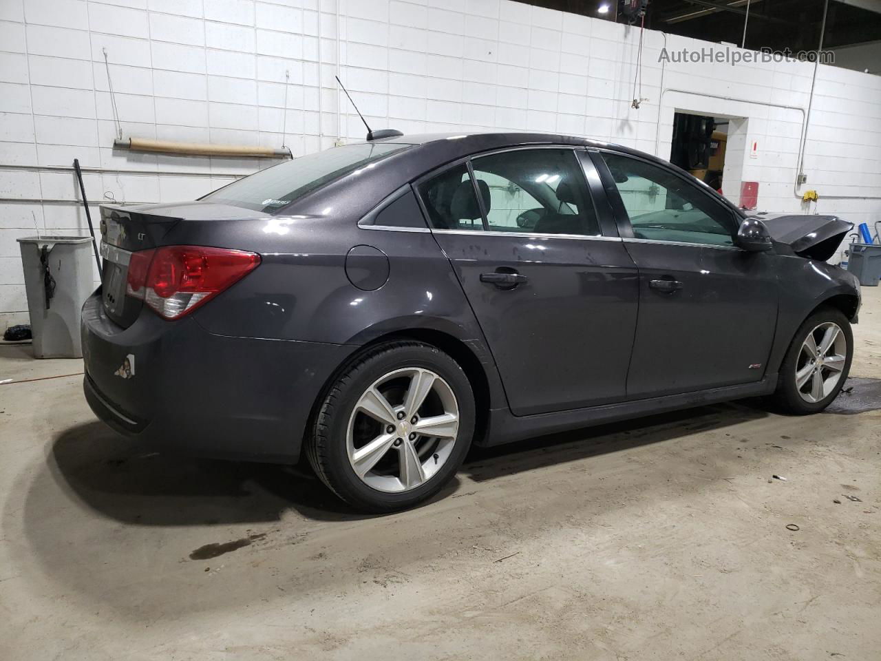 2015 Chevrolet Cruze Lt Gray vin: 1G1PE5SB1F7217321