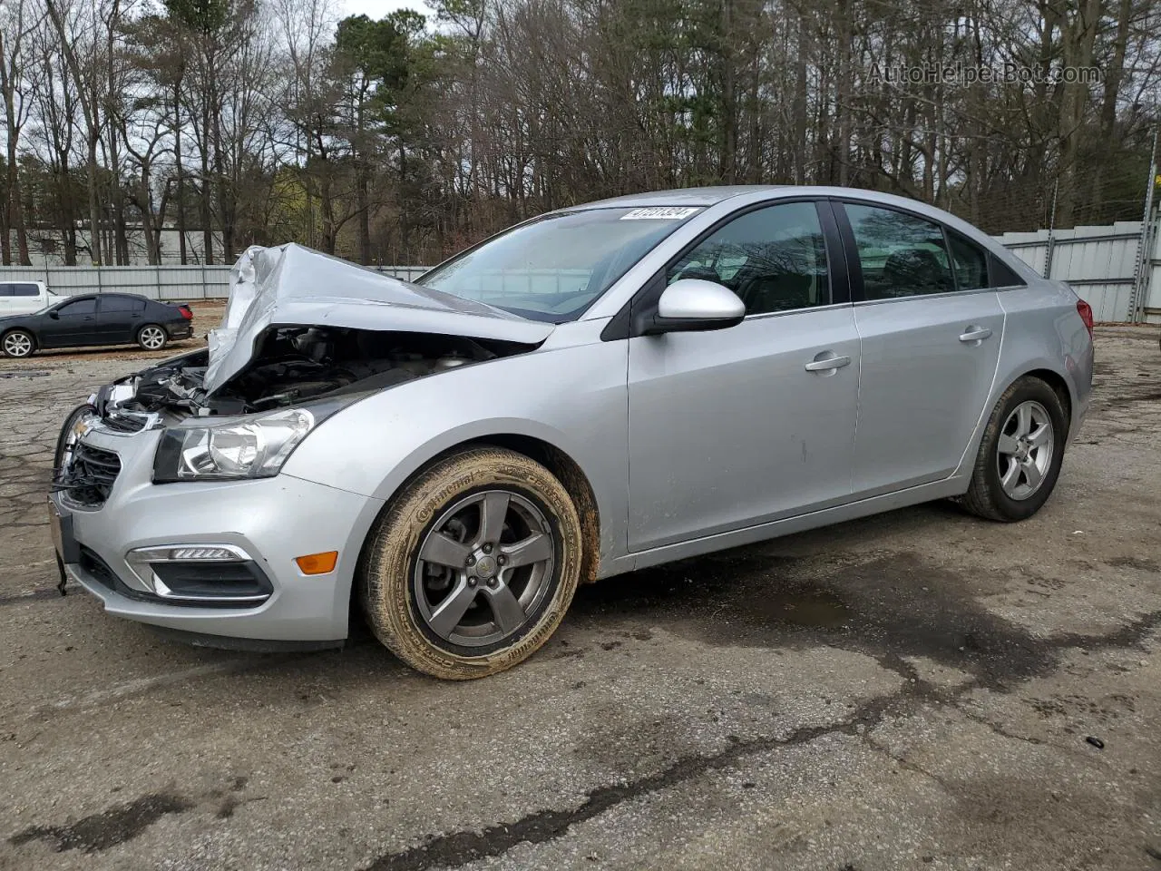 2016 Chevrolet Cruze Limited Lt Silver vin: 1G1PE5SB1G7130035