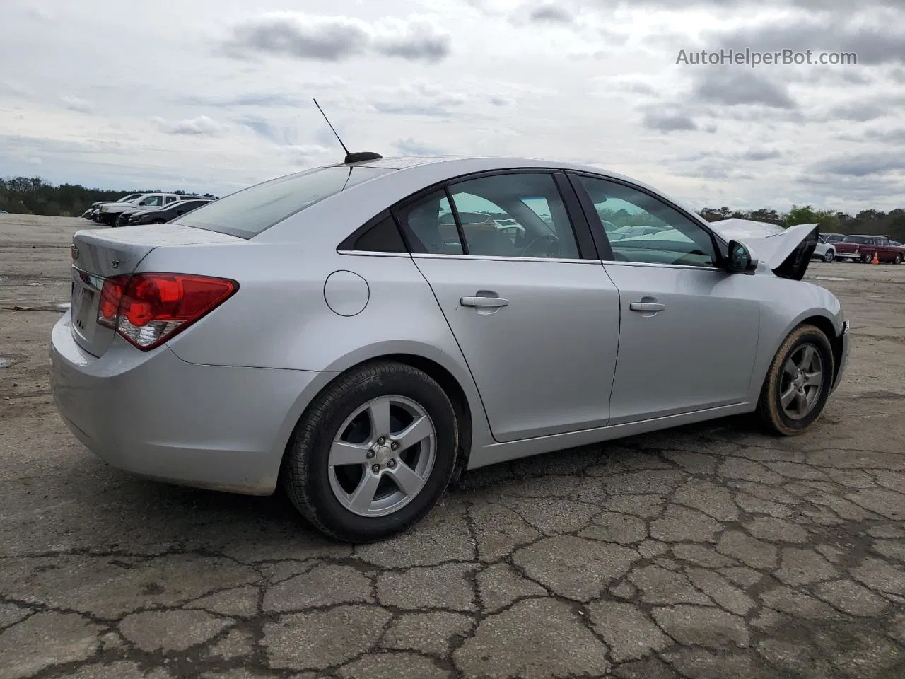 2016 Chevrolet Cruze Limited Lt Silver vin: 1G1PE5SB1G7130035