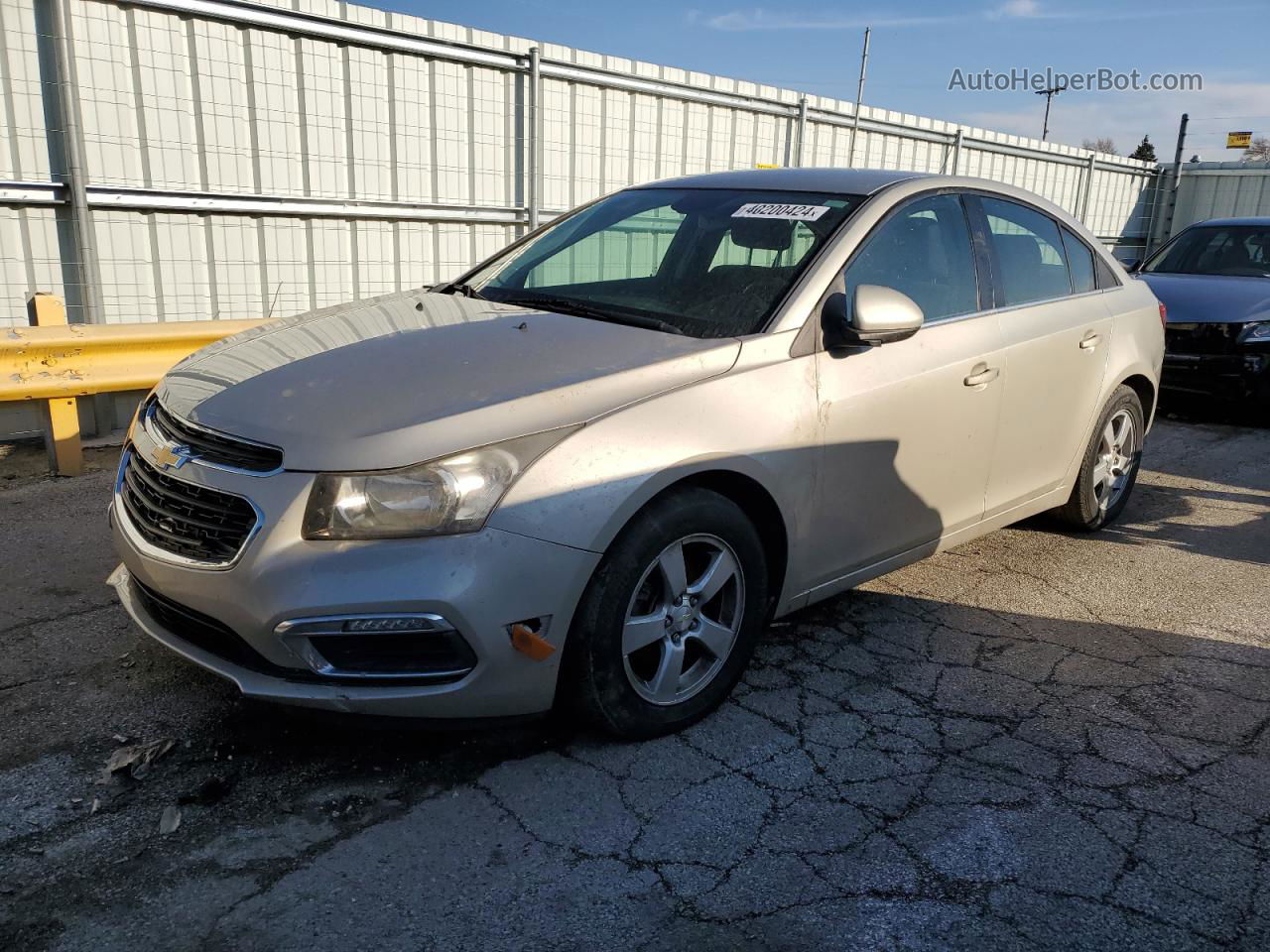 2016 Chevrolet Cruze Limited Lt Silver vin: 1G1PE5SB1G7157381