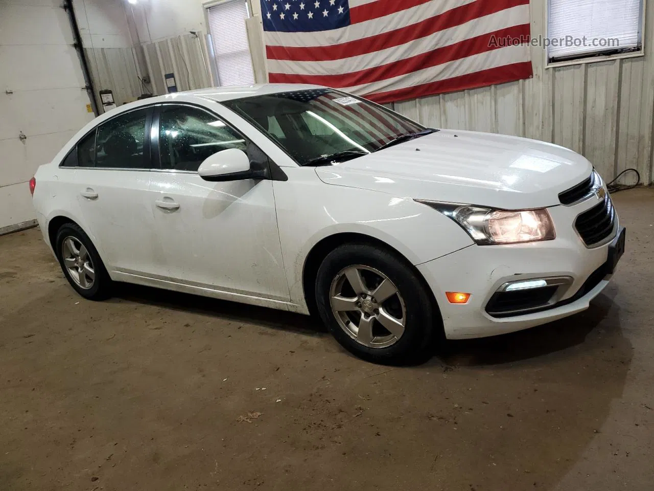 2016 Chevrolet Cruze Limited Lt White vin: 1G1PE5SB1G7210032