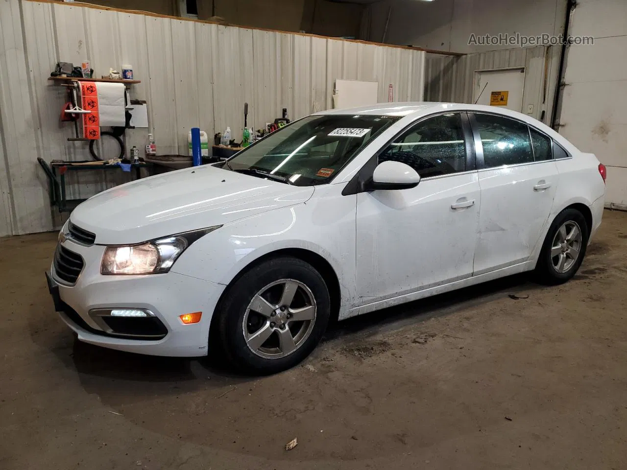 2016 Chevrolet Cruze Limited Lt White vin: 1G1PE5SB1G7210032