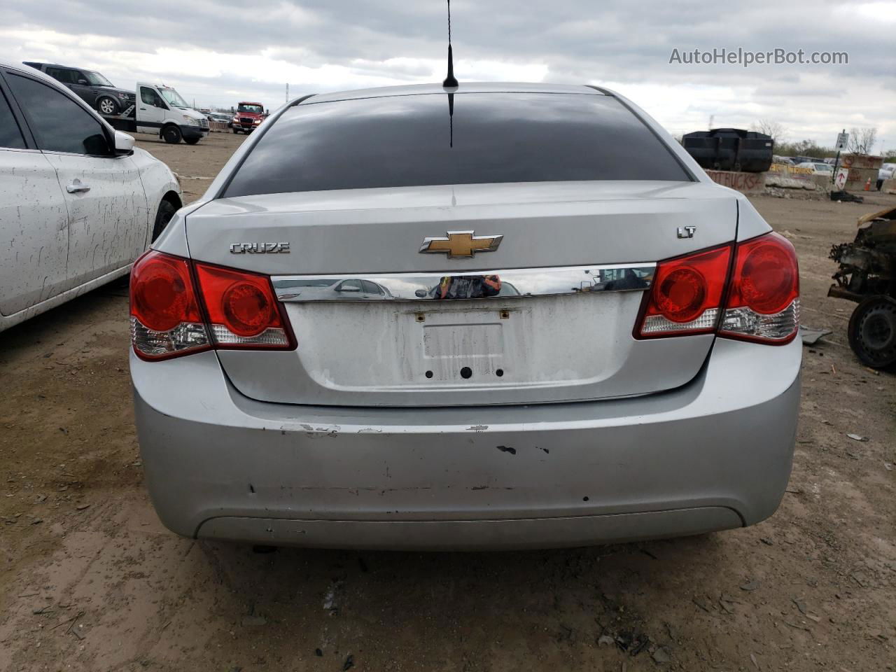 2013 Chevrolet Cruze Lt Серебряный vin: 1G1PE5SB2D7110209