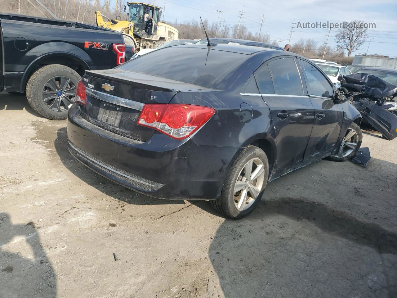 2013 Chevrolet Cruze Lt Черный vin: 1G1PE5SB2D7118617