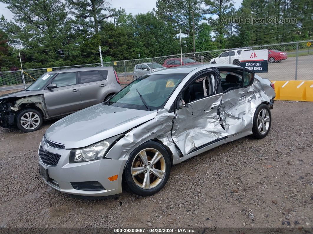 2013 Chevrolet Cruze 2lt Auto Silver vin: 1G1PE5SB2D7142819