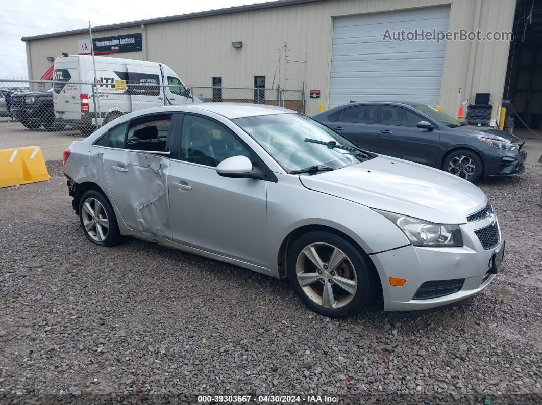 2013 Chevrolet Cruze 2lt Auto Silver vin: 1G1PE5SB2D7142819