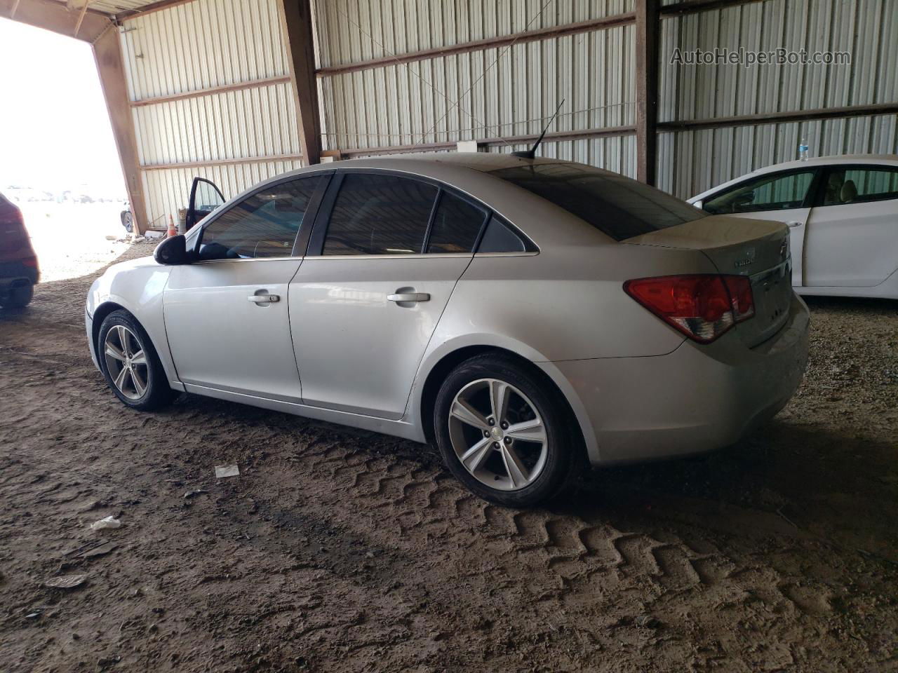 2014 Chevrolet Cruze Lt Silver vin: 1G1PE5SB2E7122801