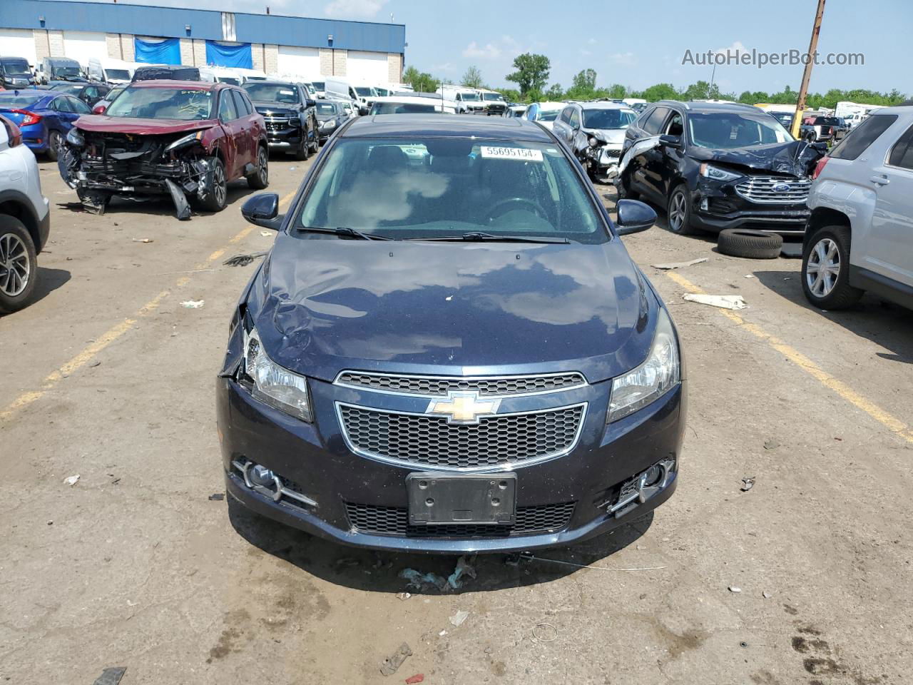 2014 Chevrolet Cruze Lt Черный vin: 1G1PE5SB2E7152249