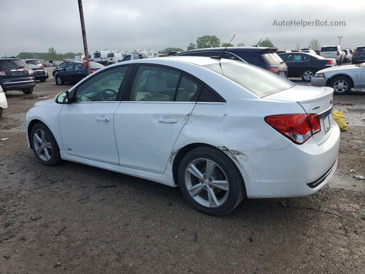 2014 Chevrolet Cruze Lt Белый vin: 1G1PE5SB2E7360079