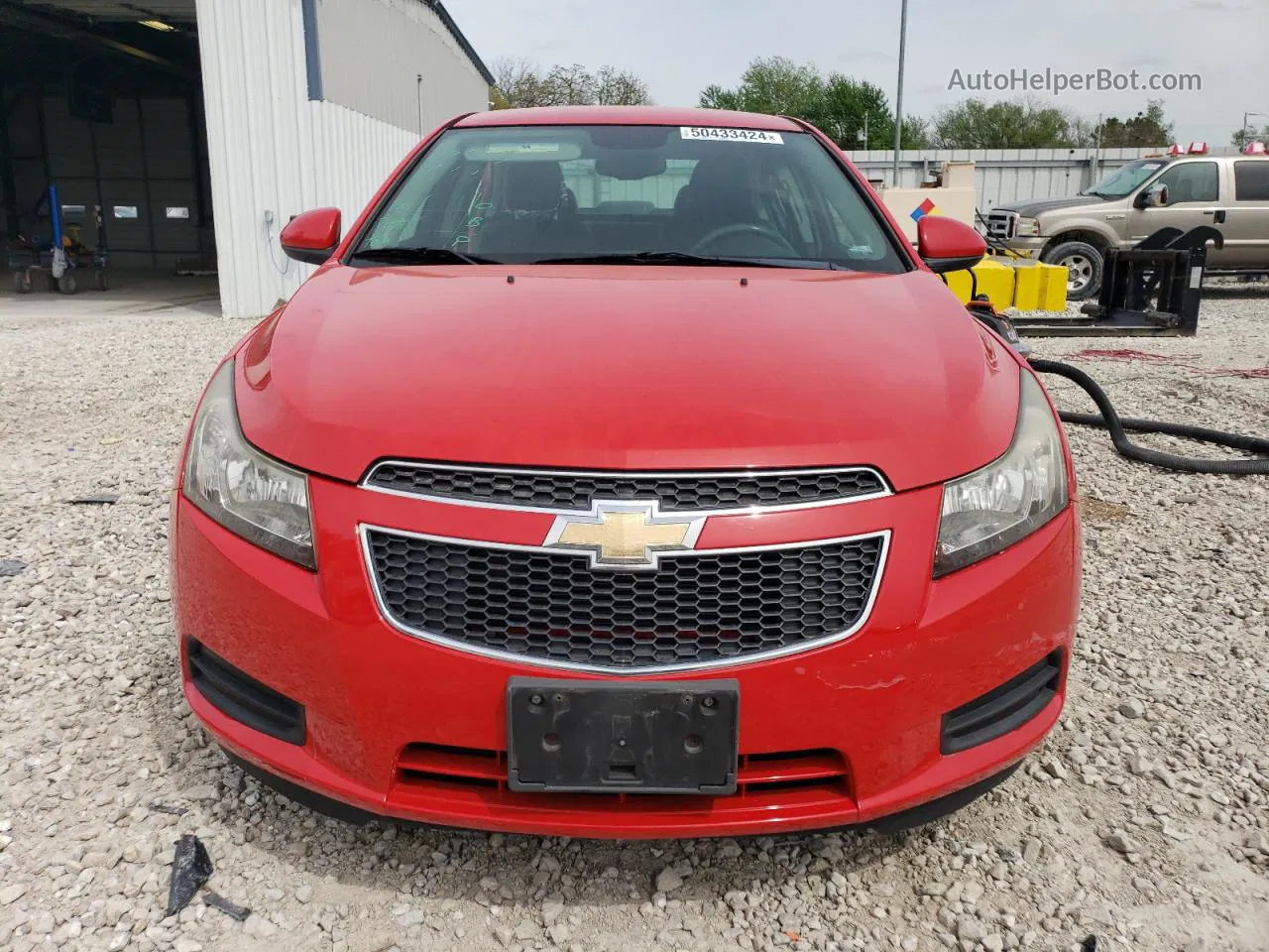 2014 Chevrolet Cruze Lt Красный vin: 1G1PE5SB2E7387444