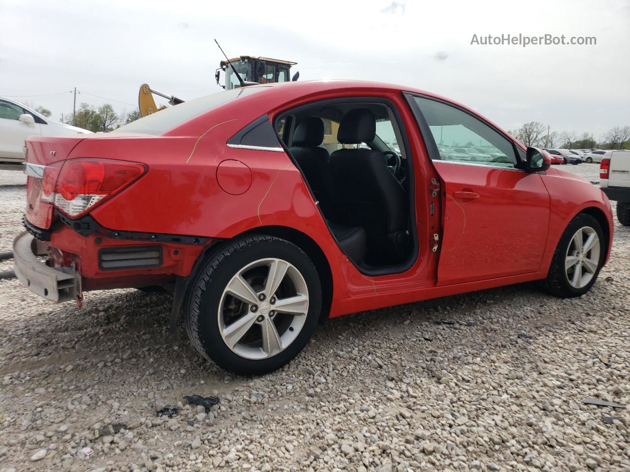 2014 Chevrolet Cruze Lt Красный vin: 1G1PE5SB2E7387444