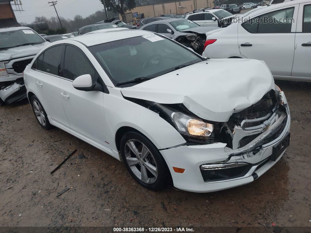 2015 Chevrolet Cruze 2lt Auto White vin: 1G1PE5SB2F7108849