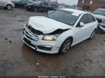 2015 Chevrolet Cruze 2lt Auto White vin: 1G1PE5SB2F7108849