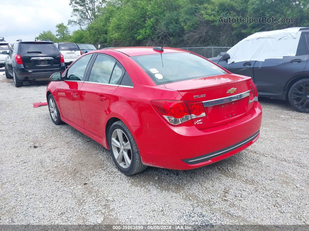 2015 Chevrolet Cruze 2lt Auto Red vin: 1G1PE5SB2F7126445